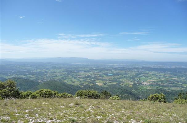 Sainte Victoire depuis le Luberon