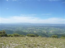 Sainte Victoire depuis le Luberon