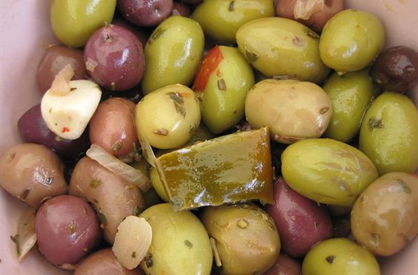 Assortiment d'olives de Provence