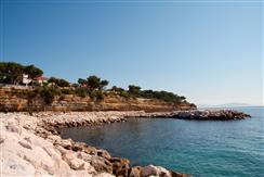 plage rocher Carry le rouet