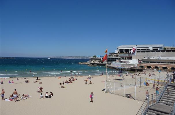 Plage des Catalans à Marseille